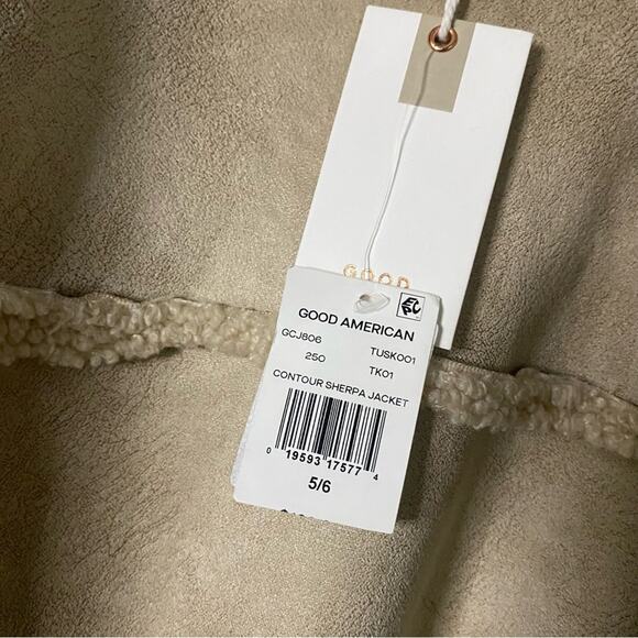 Faux Suede Barn Coat Jacket Style Cozy Fall Western Cowgirl in Tan 2X 3X NWT - Picture 4 of 9